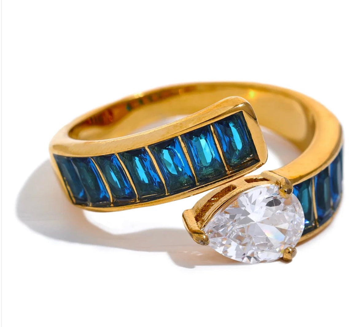 Luxury adjustable ring