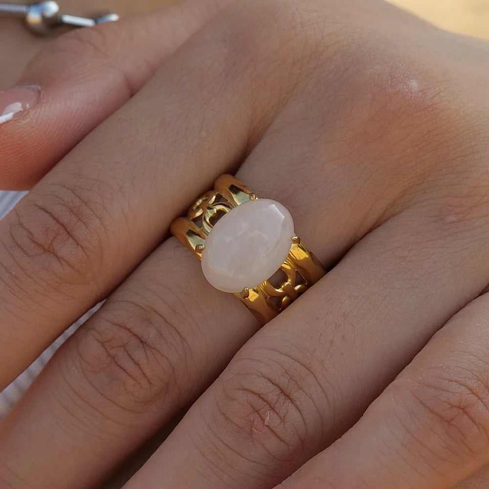 Quartz ping adjustable ring