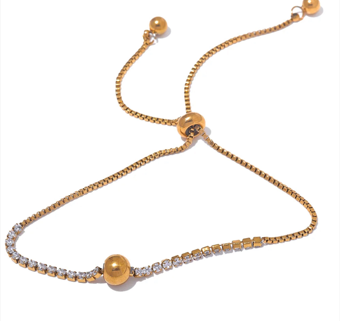 Shiny Chain Ajustable Chic Bracelet