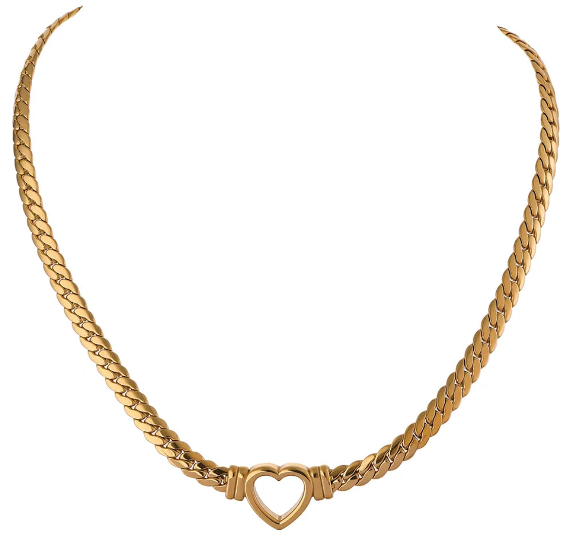 Gold Love necklace