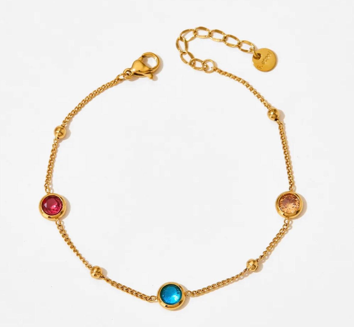 Colorful round bracelet