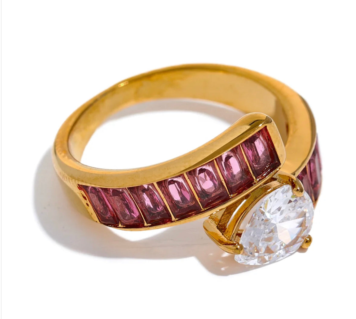 Luxury adjustable ring