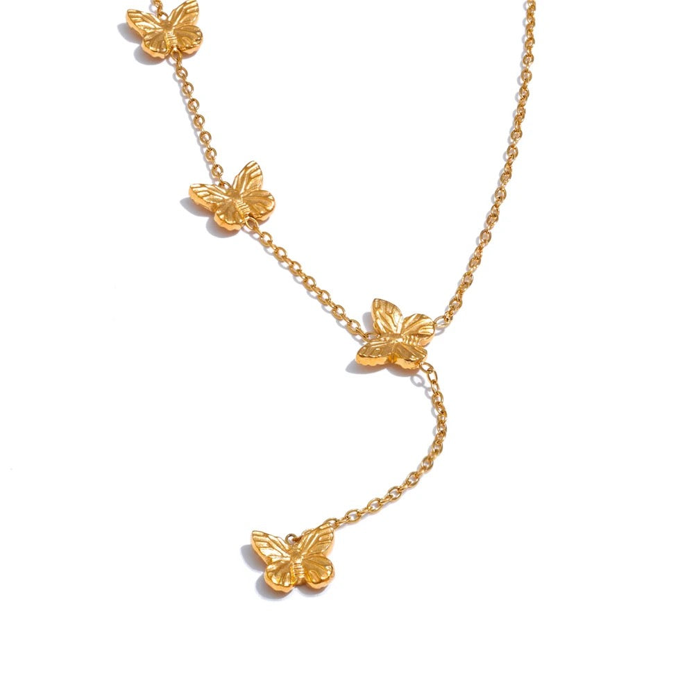 Butterfly Pendant Necklace