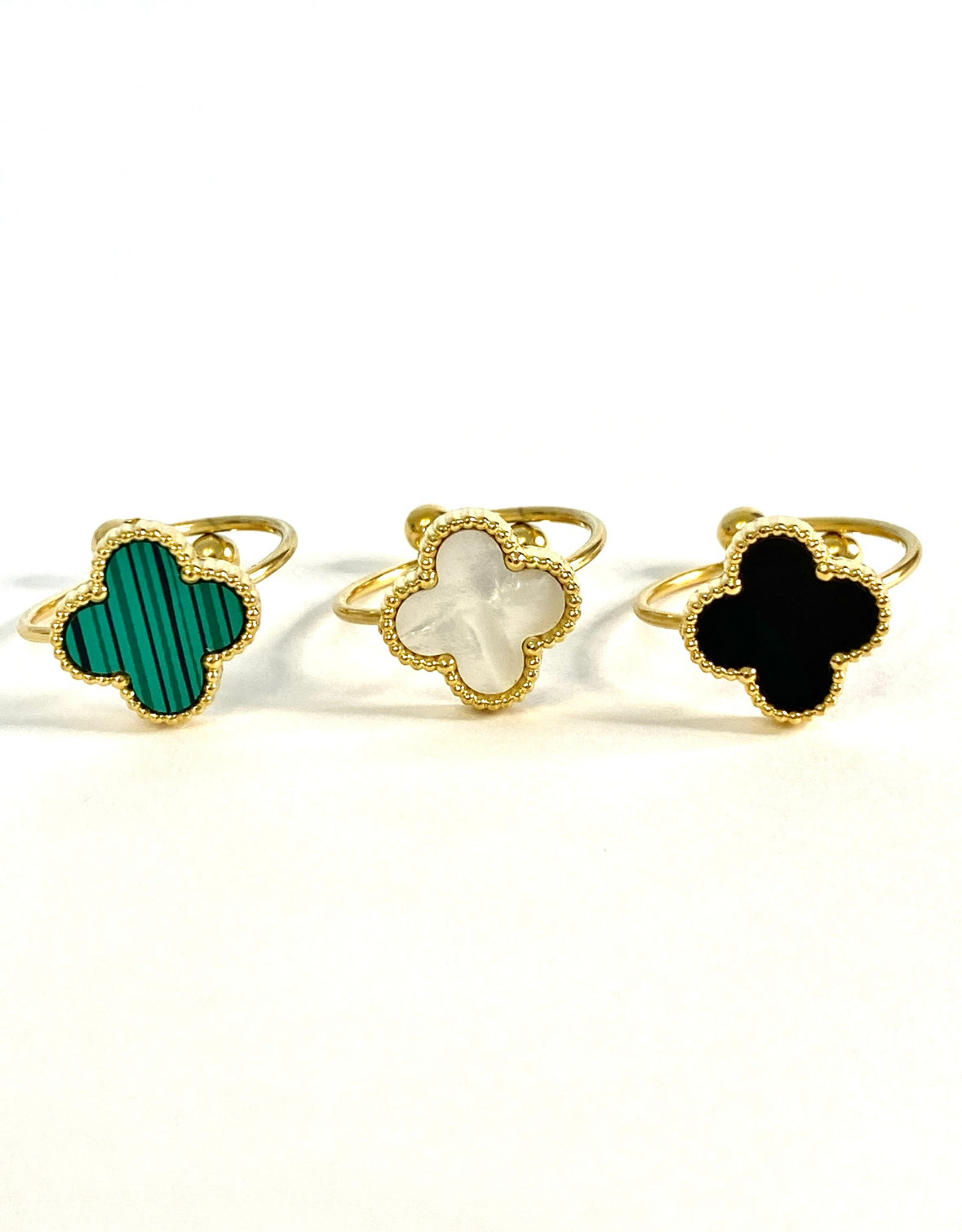 Clover adjustable ring