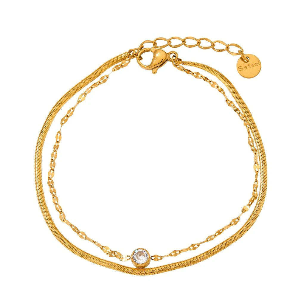Double elegant bracelet
