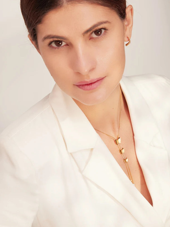 Elegant butterfly necklace
