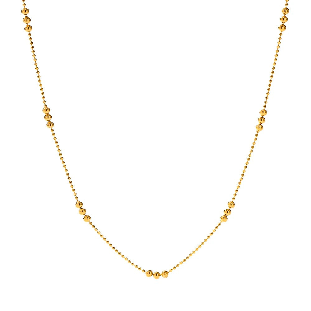 Beach chain necklace