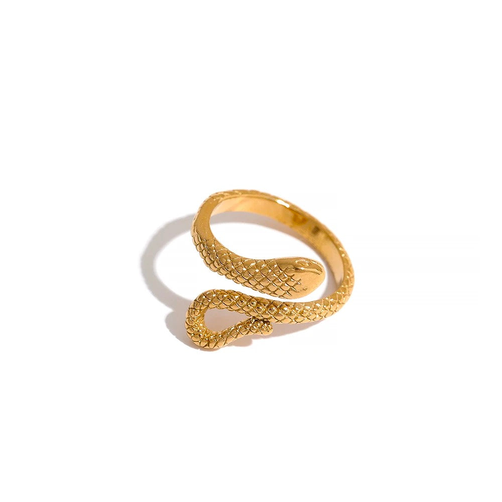 Snake adjustable ring