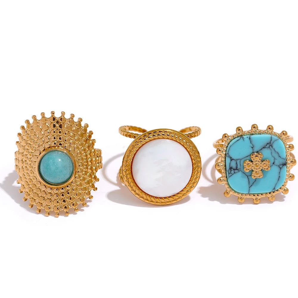 Bohemian adjustable ring