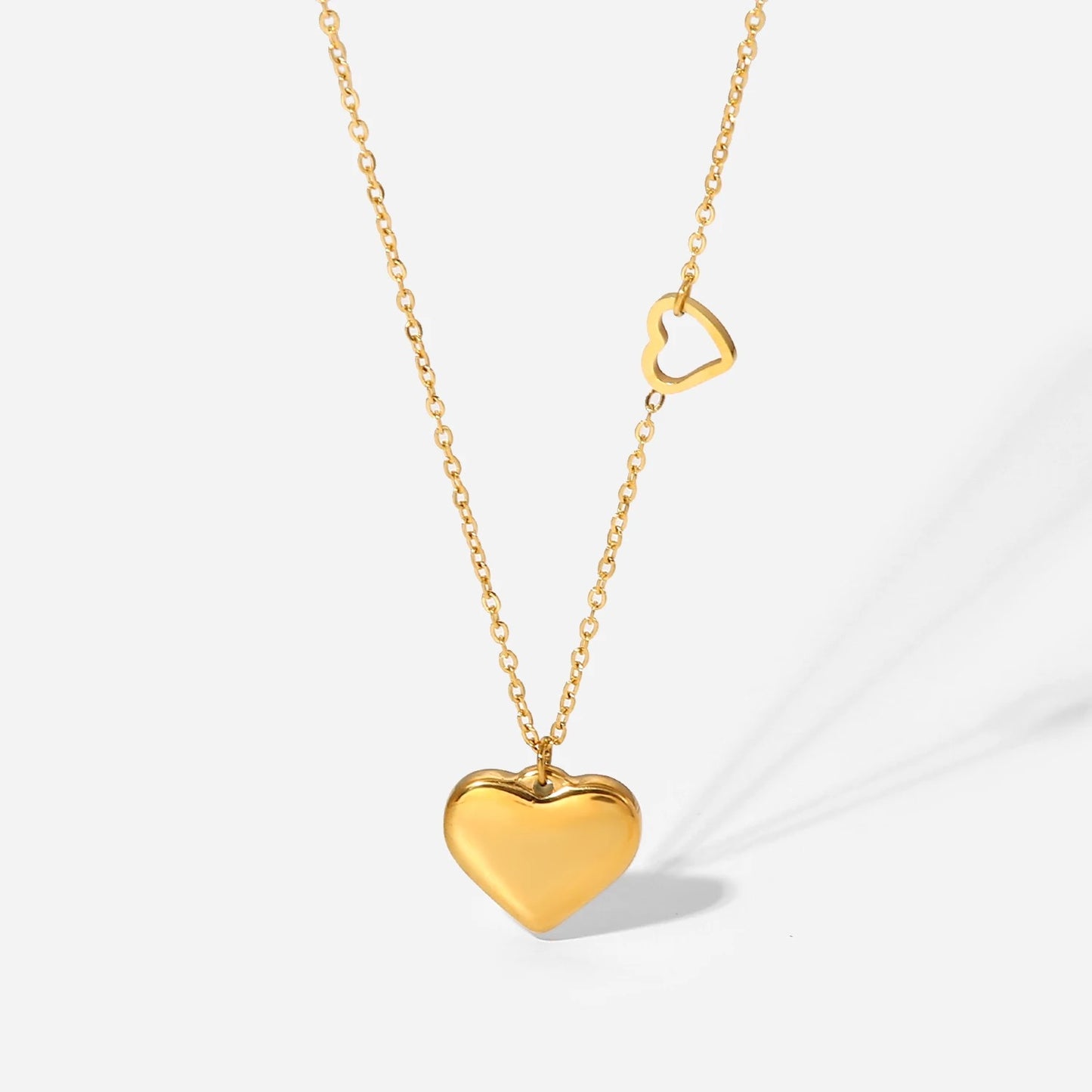 Double Heart necklace