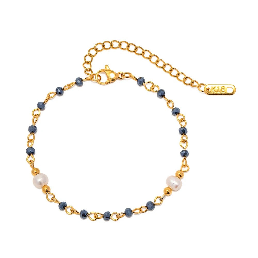 Hematite black bracelet