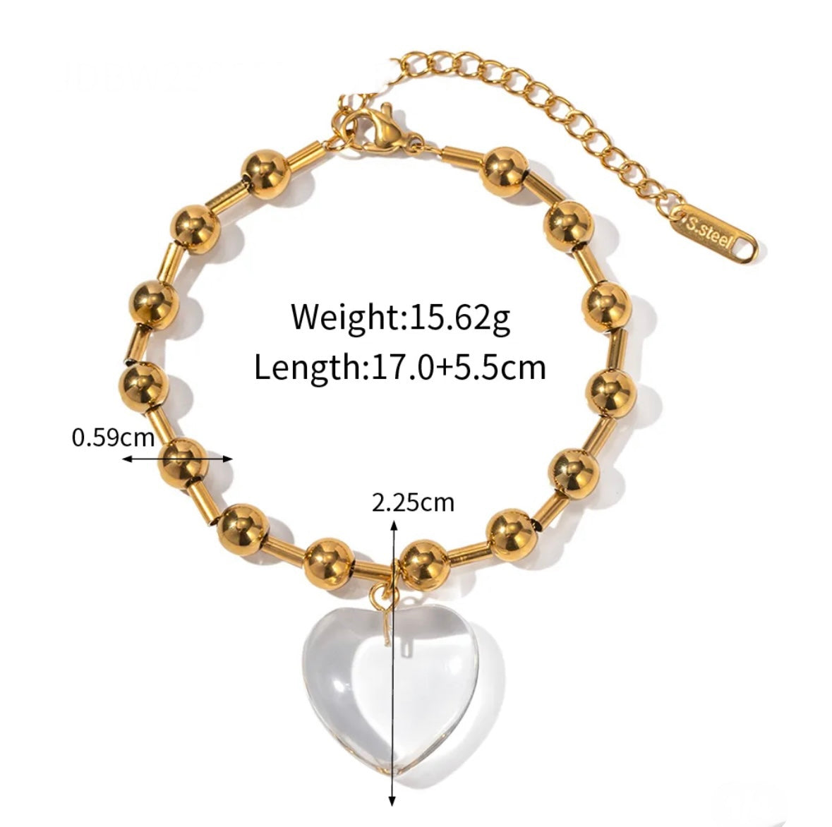 Big heart bracelet