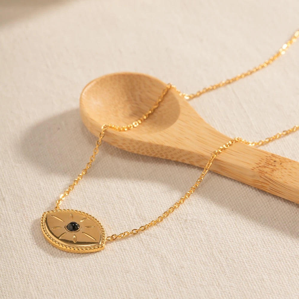 Evil eye necklace