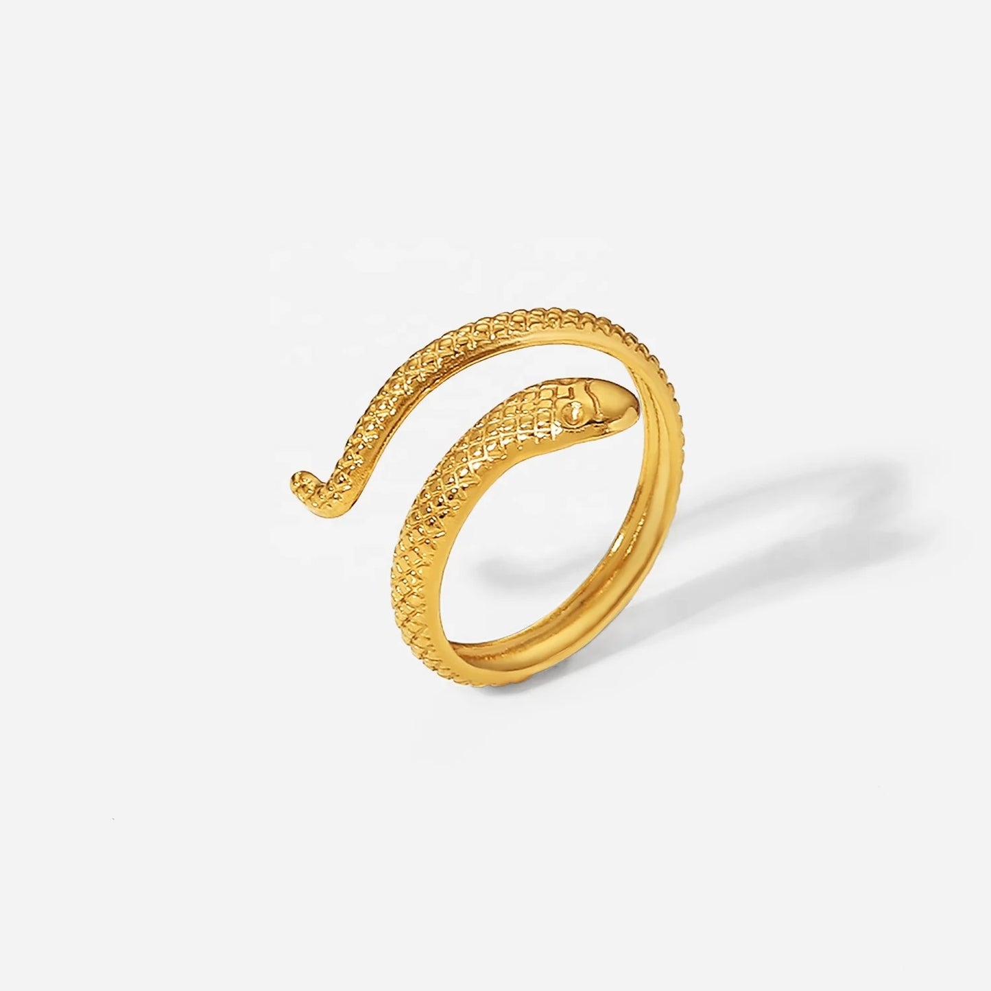Snake adjustable ring