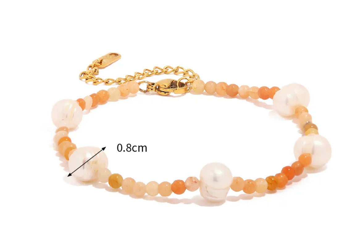 Baroque pearl bracelet