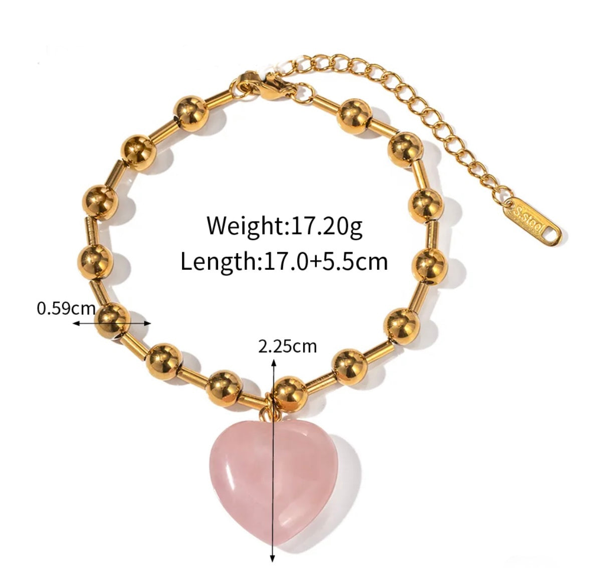 Big heart bracelet