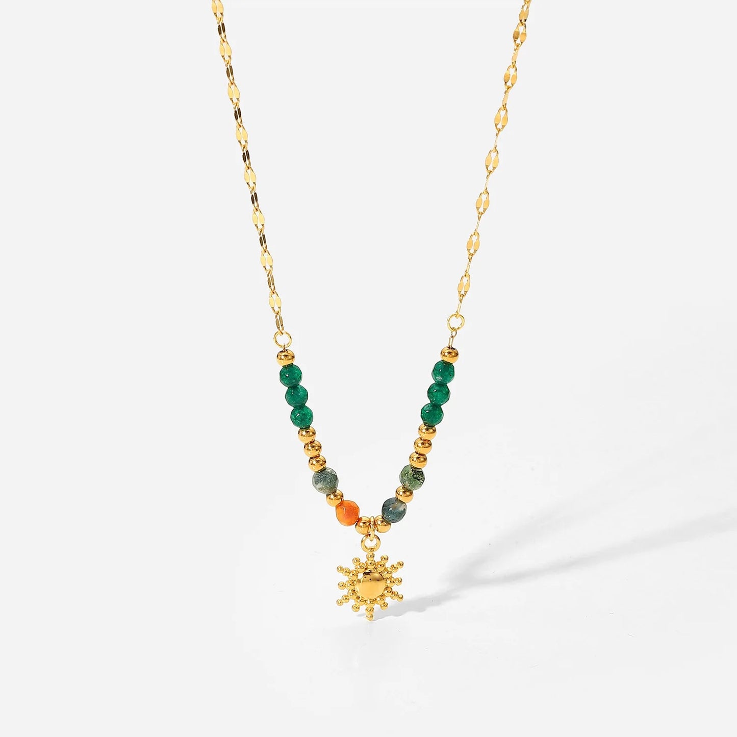 Sun necklace