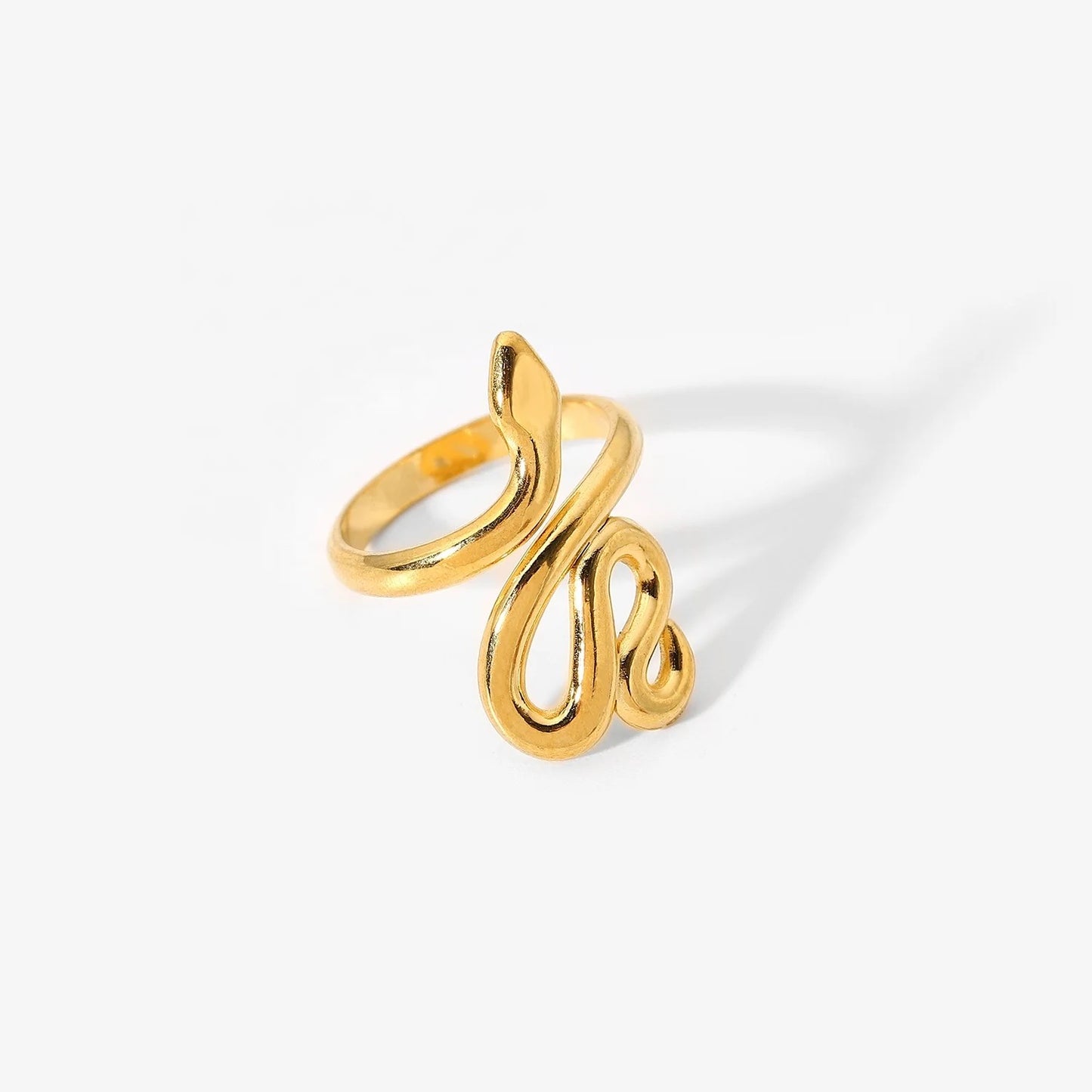 Snake adjustable ring