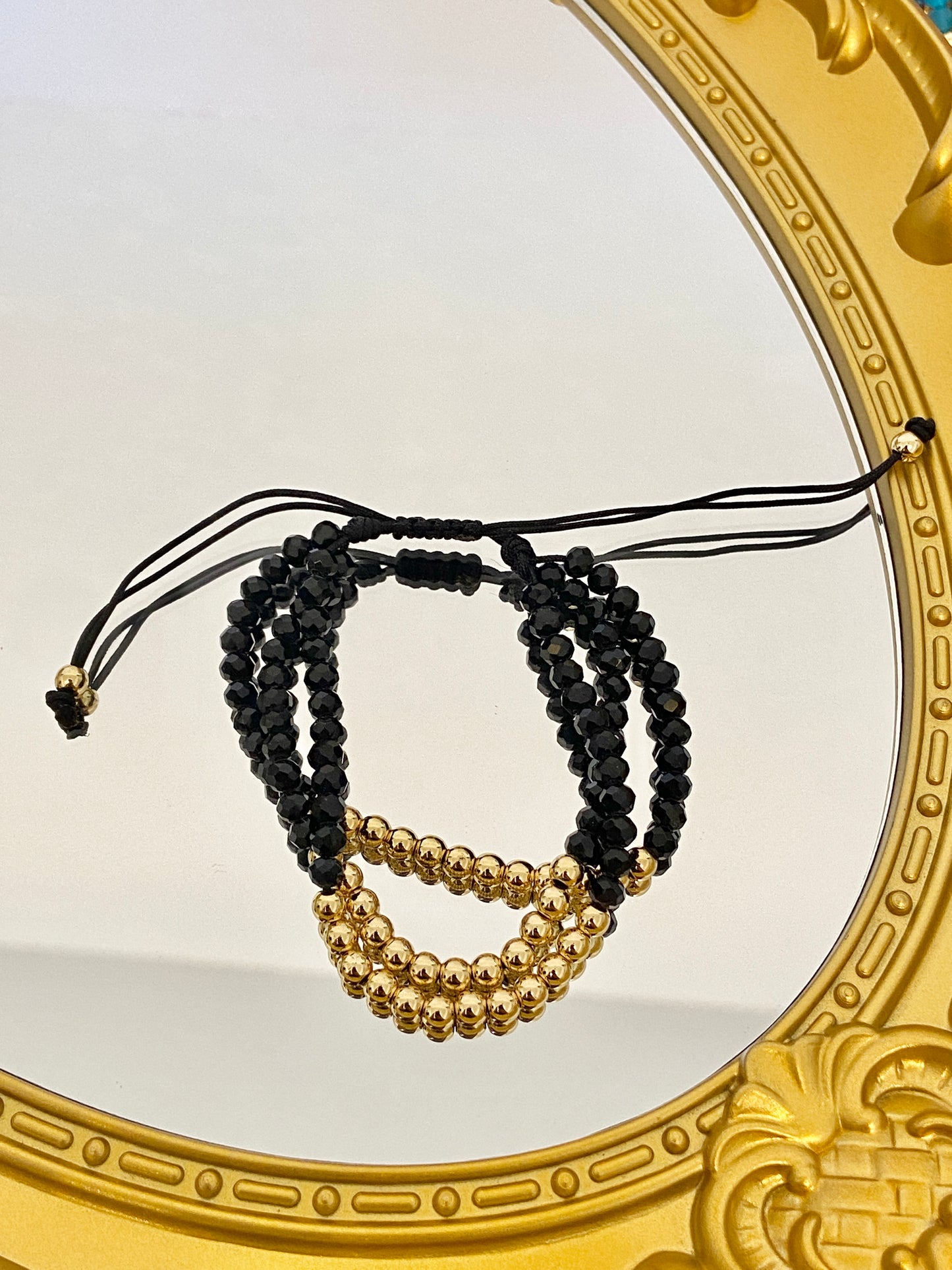Crystals bead bracelet