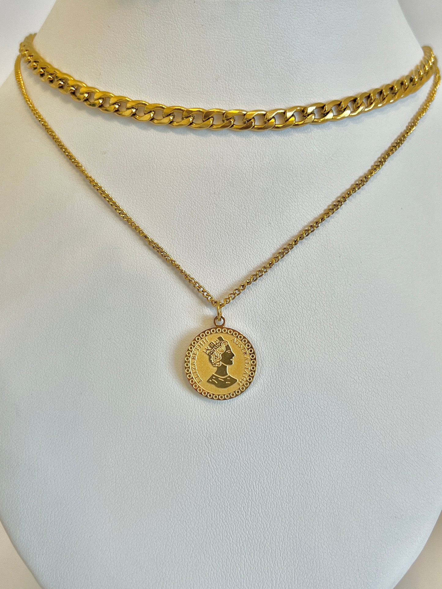 Coin necklace