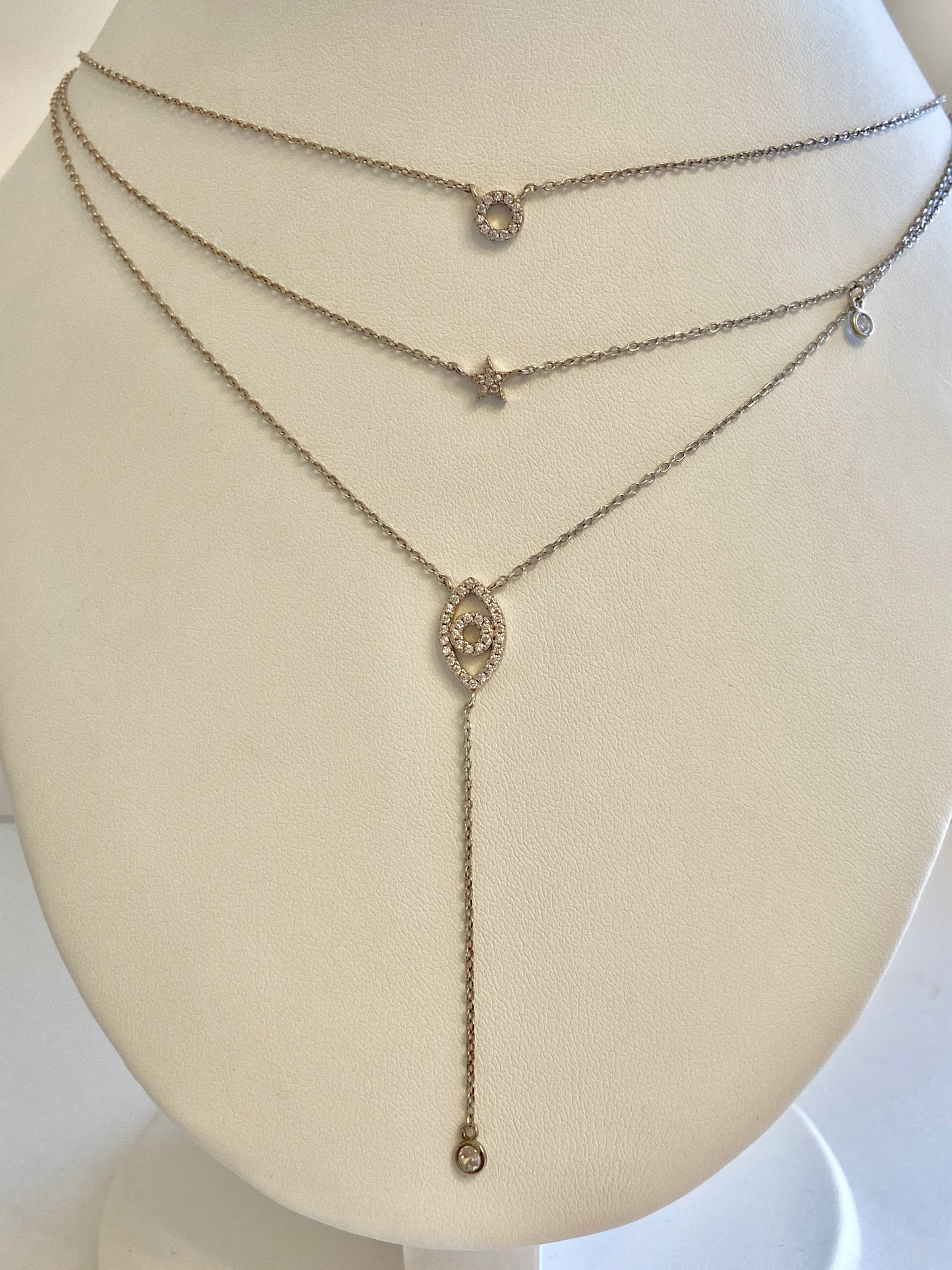 Evil eye necklace