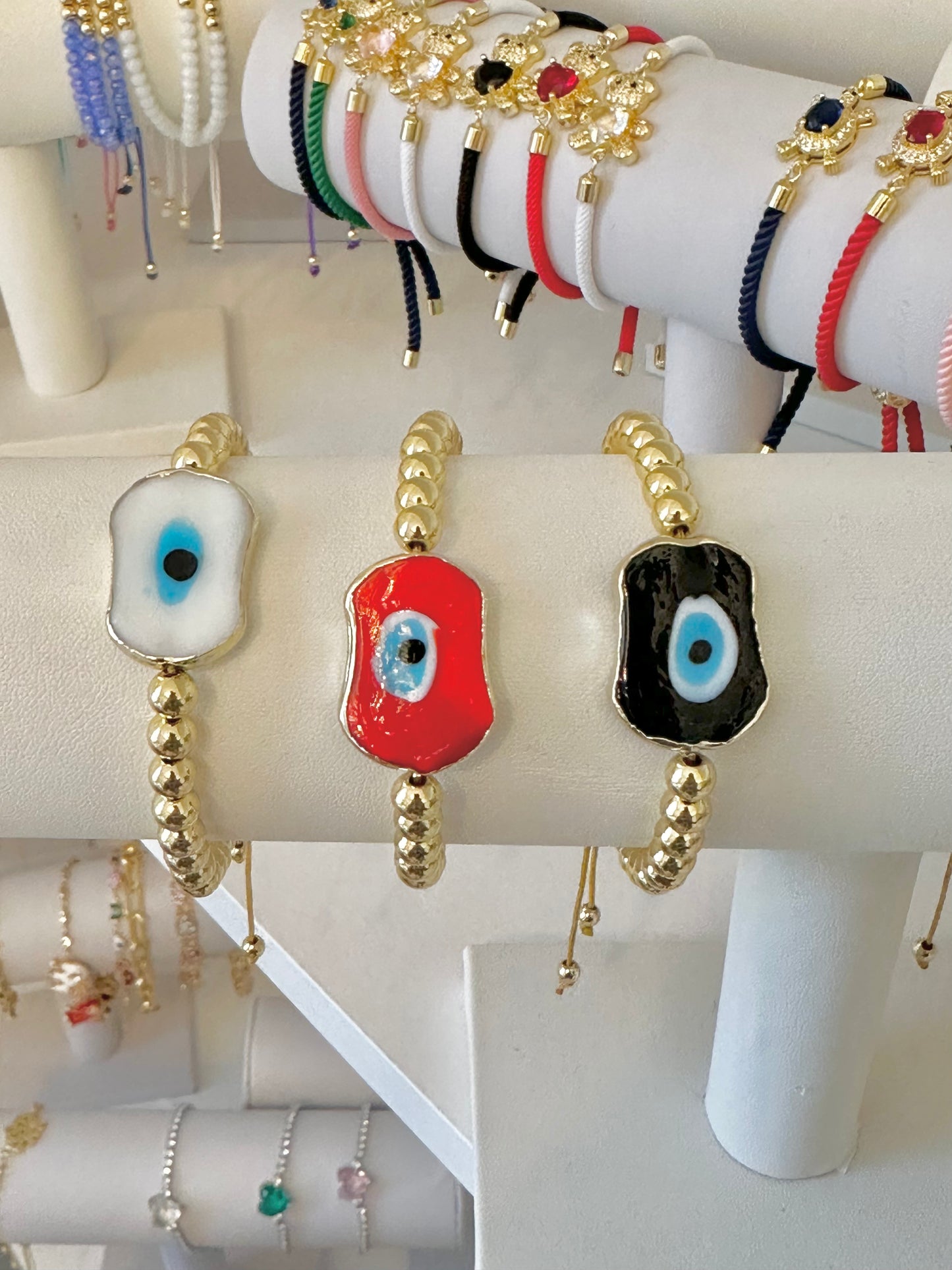 Evil eye bracelet