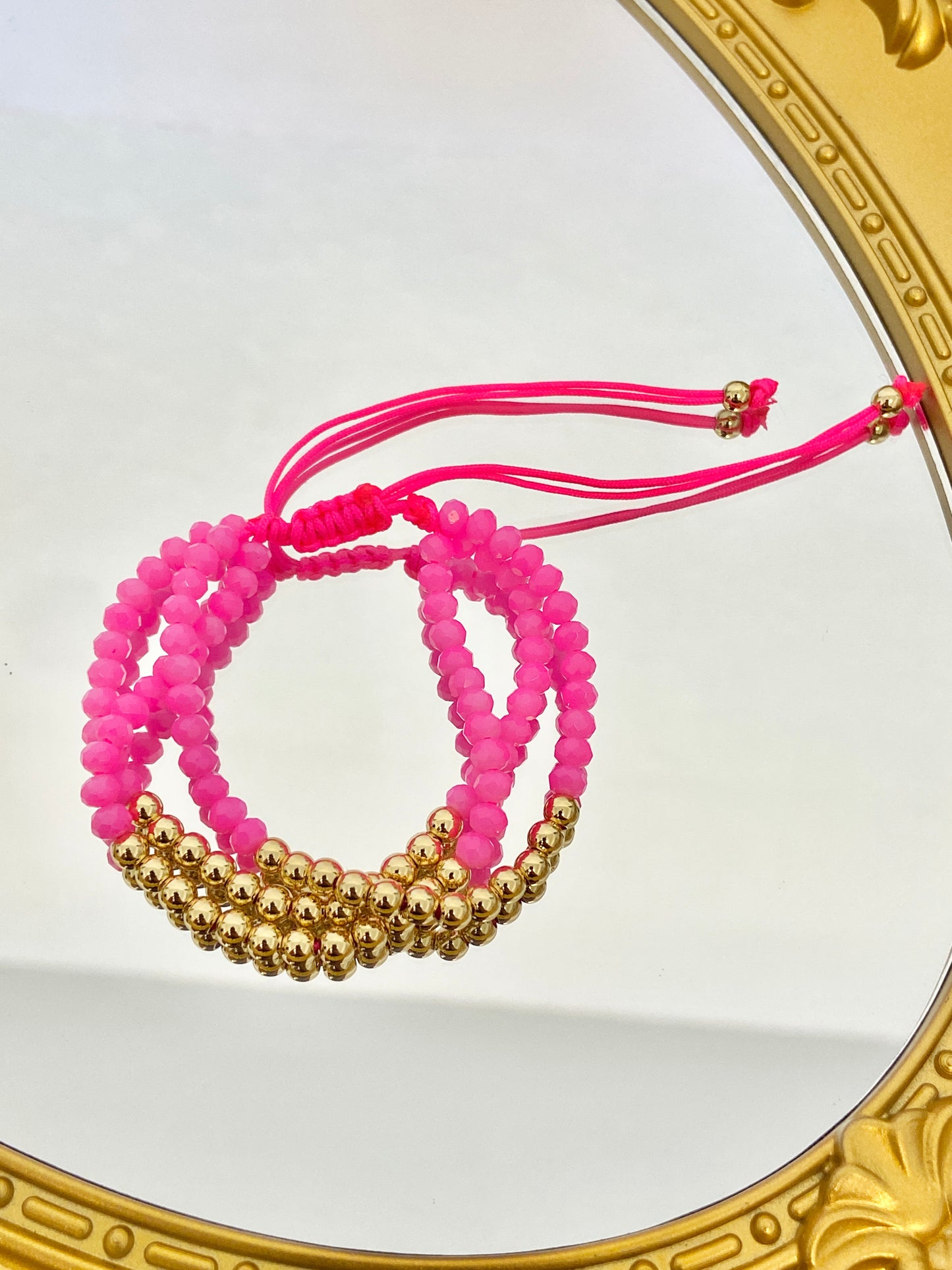 Crystals bead bracelet