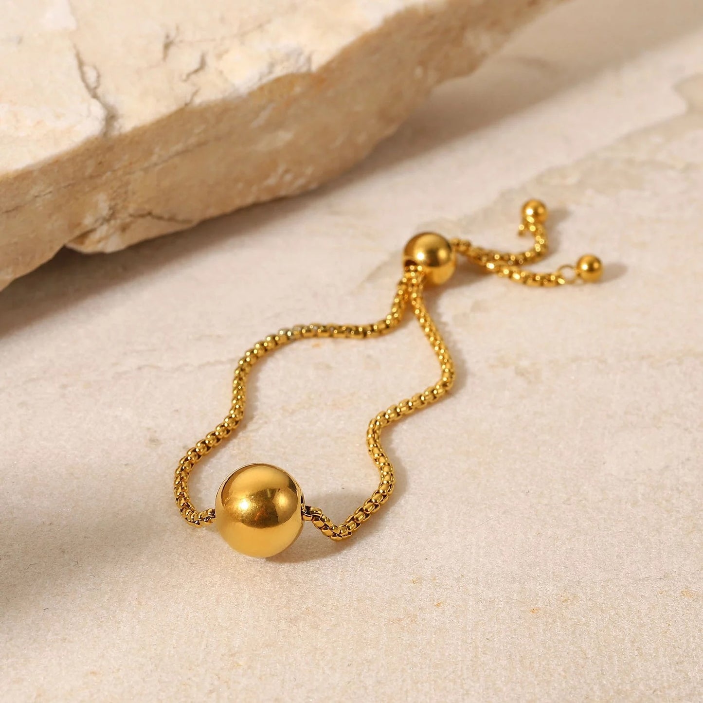 Ball adjustable bracelet