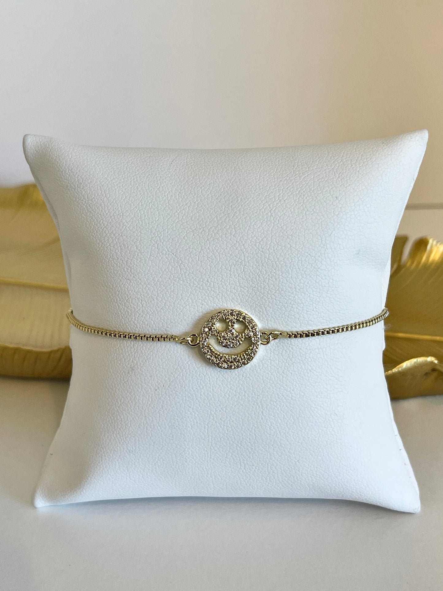 Happy face bracelet