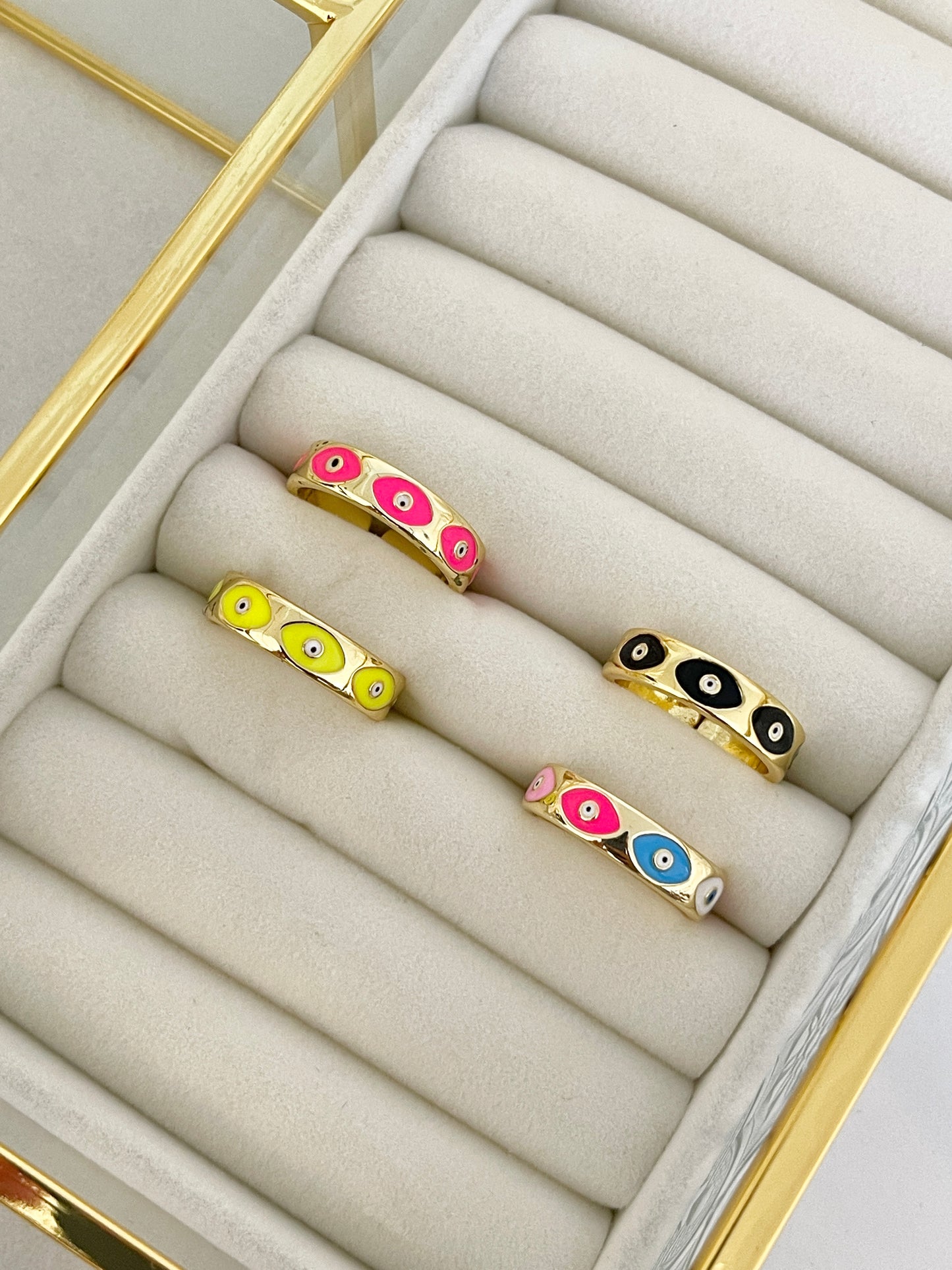 Evil eye ring