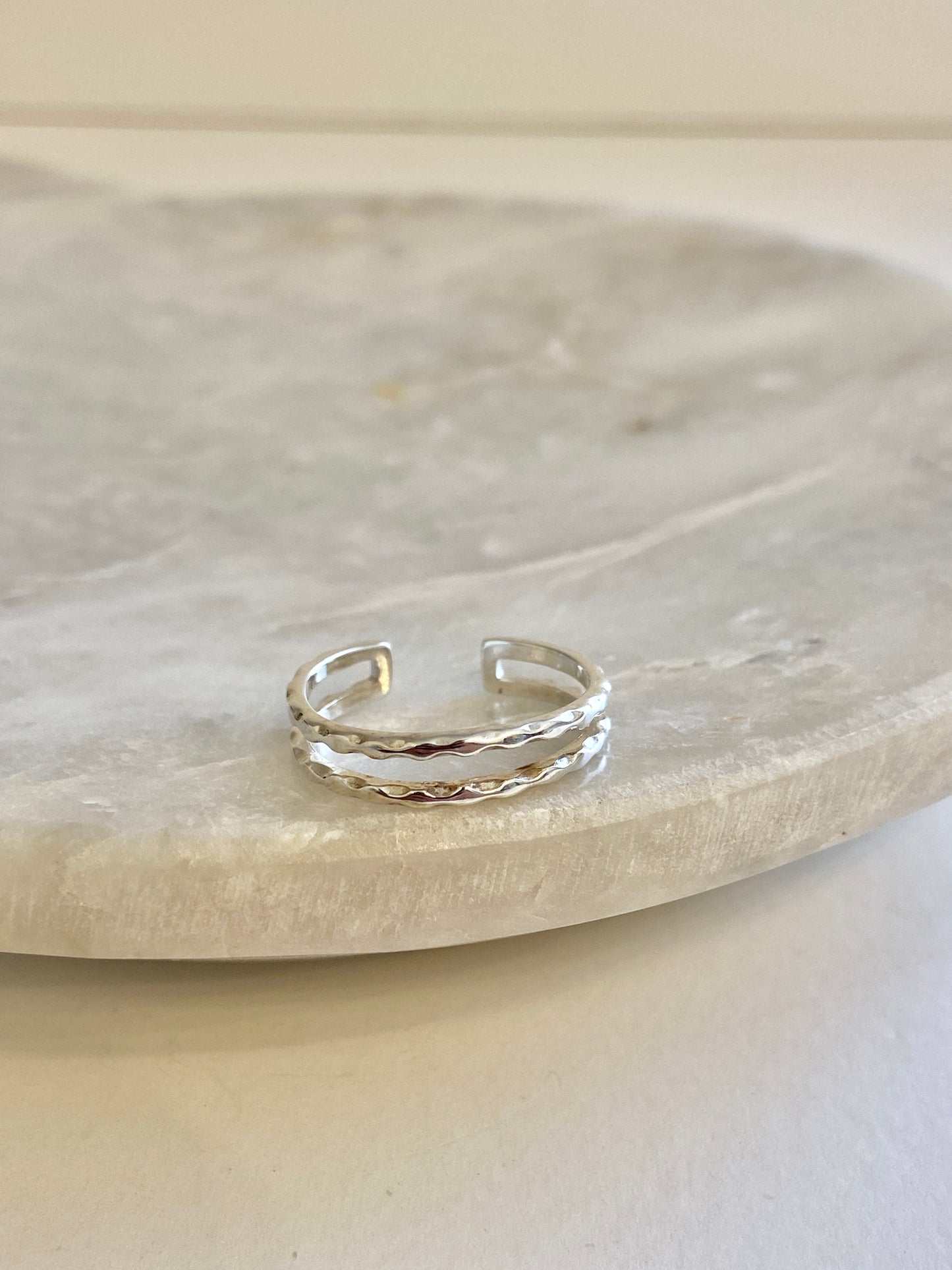 Double adjustable ring