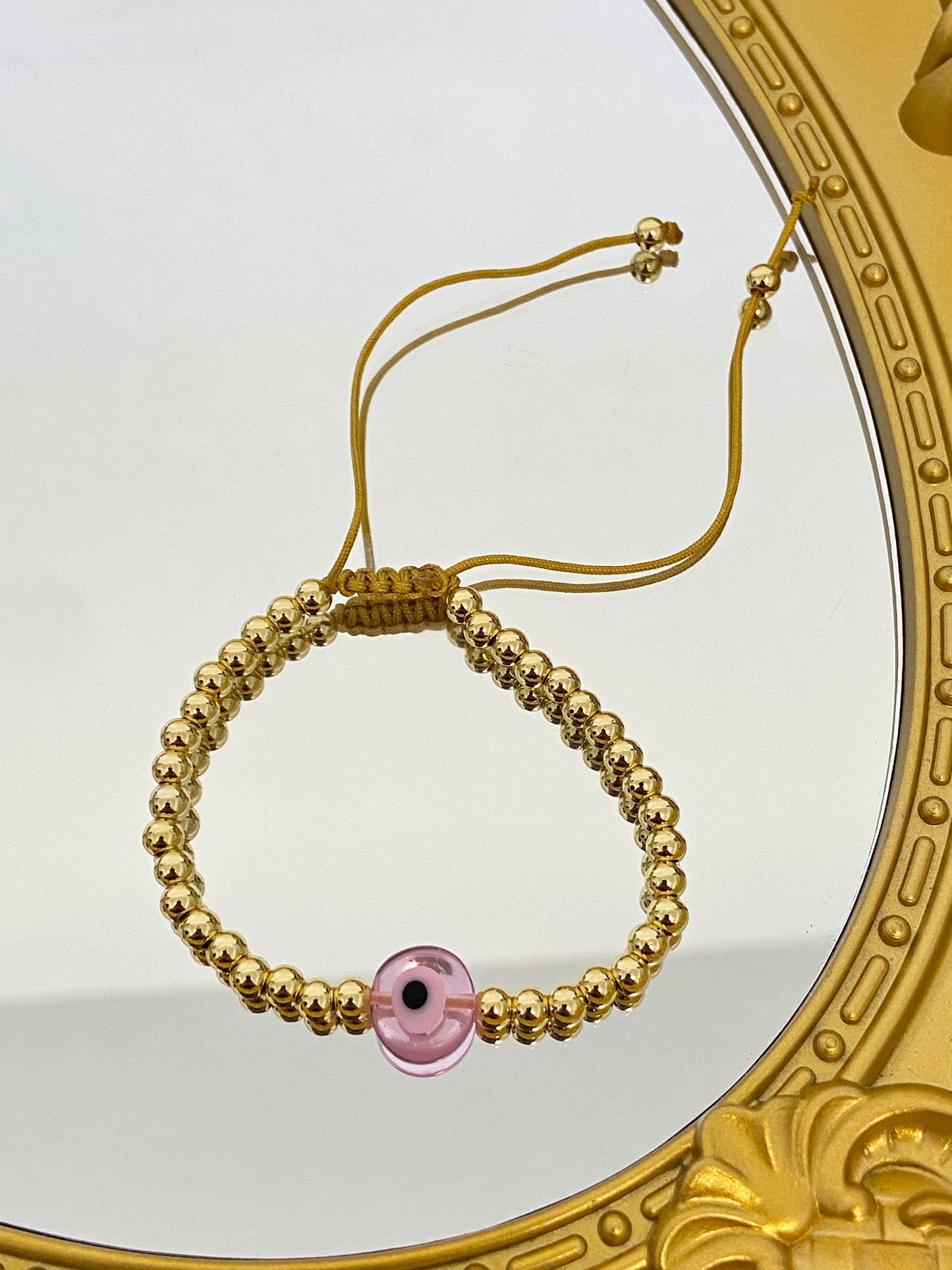Evil eye beads bracelet