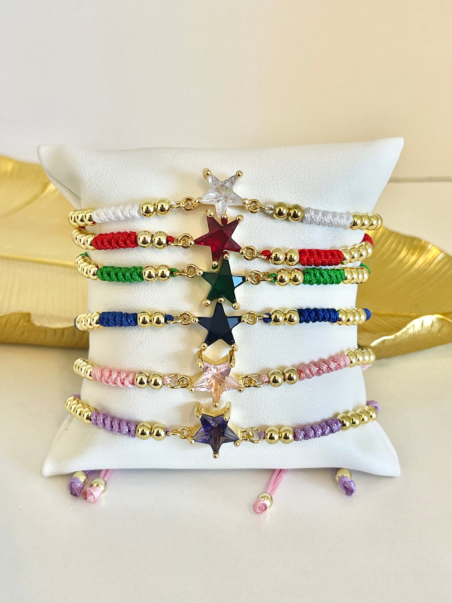 Star string bracelet