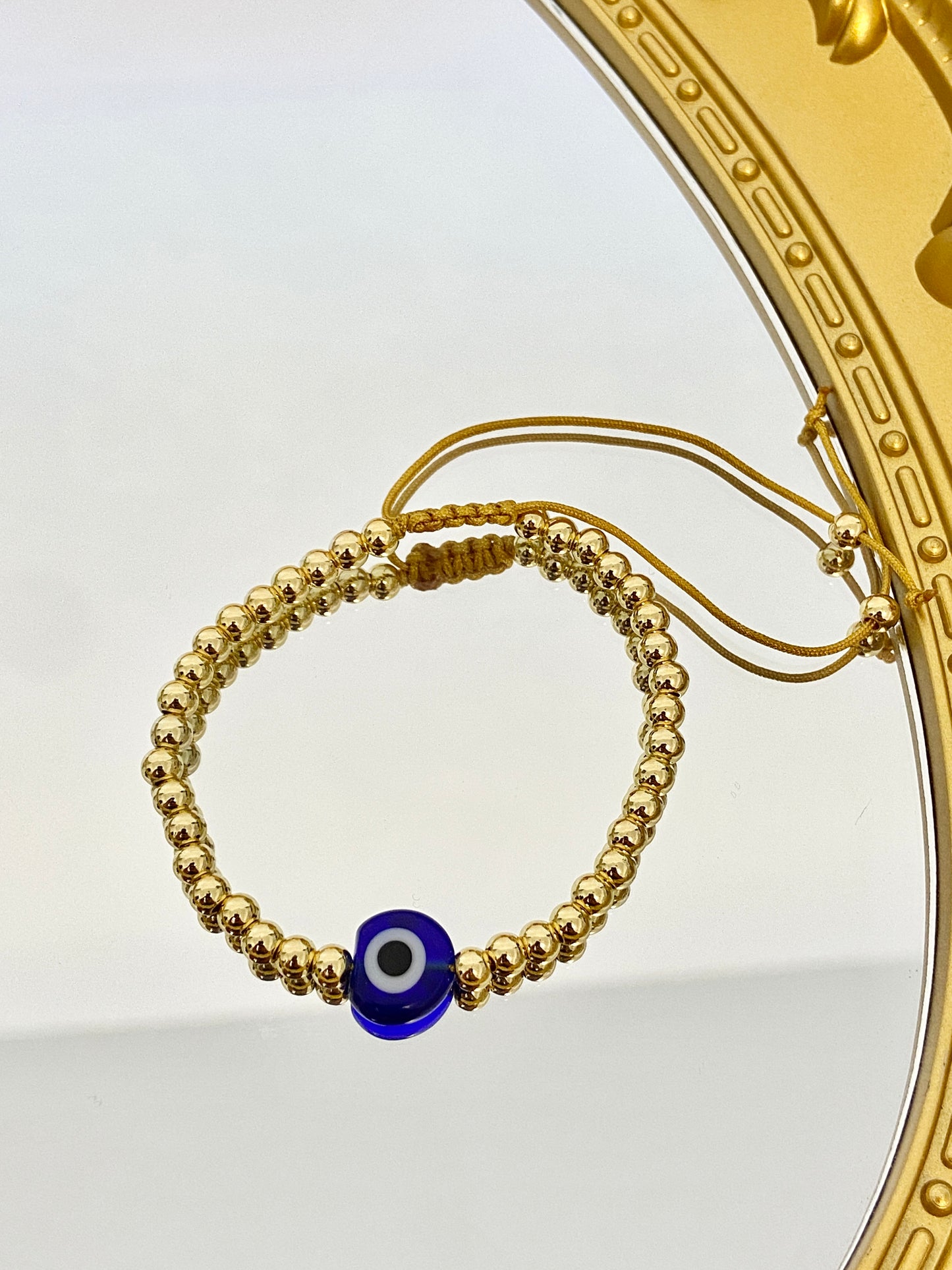 Evil eye beads bracelet