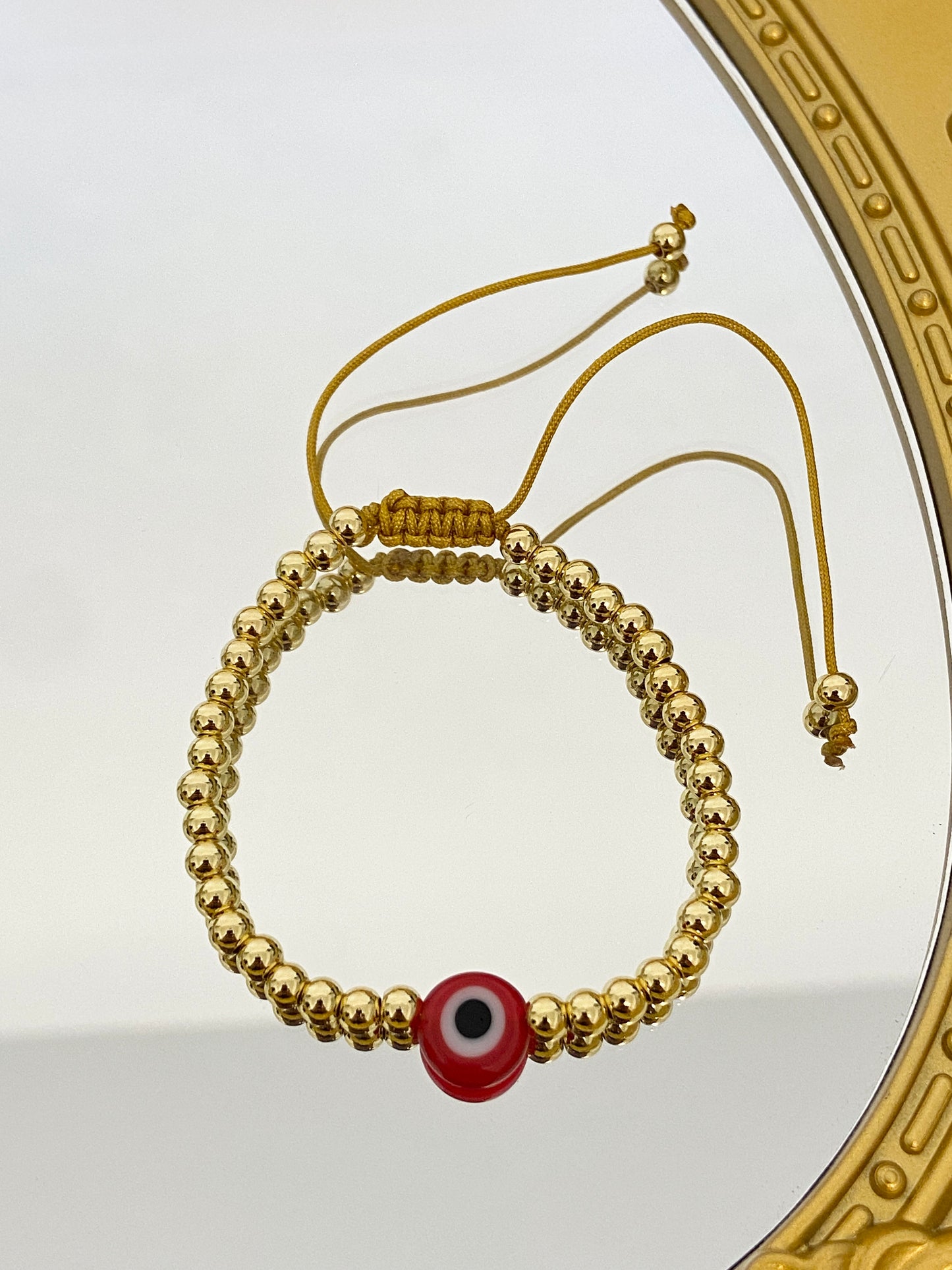 Evil eye beads bracelet