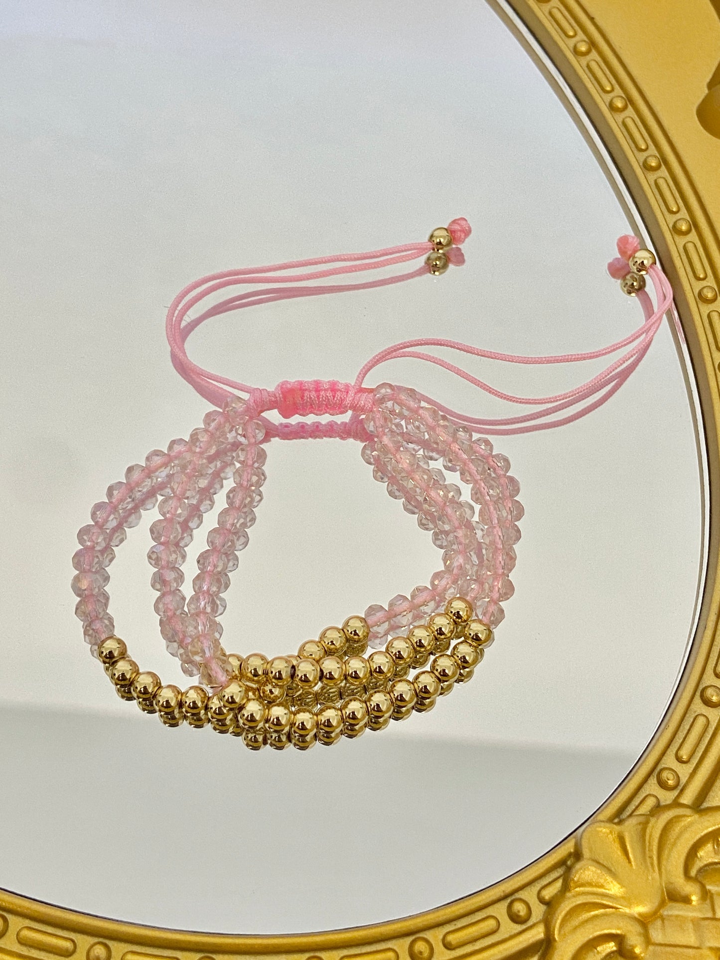 Crystals bead bracelet