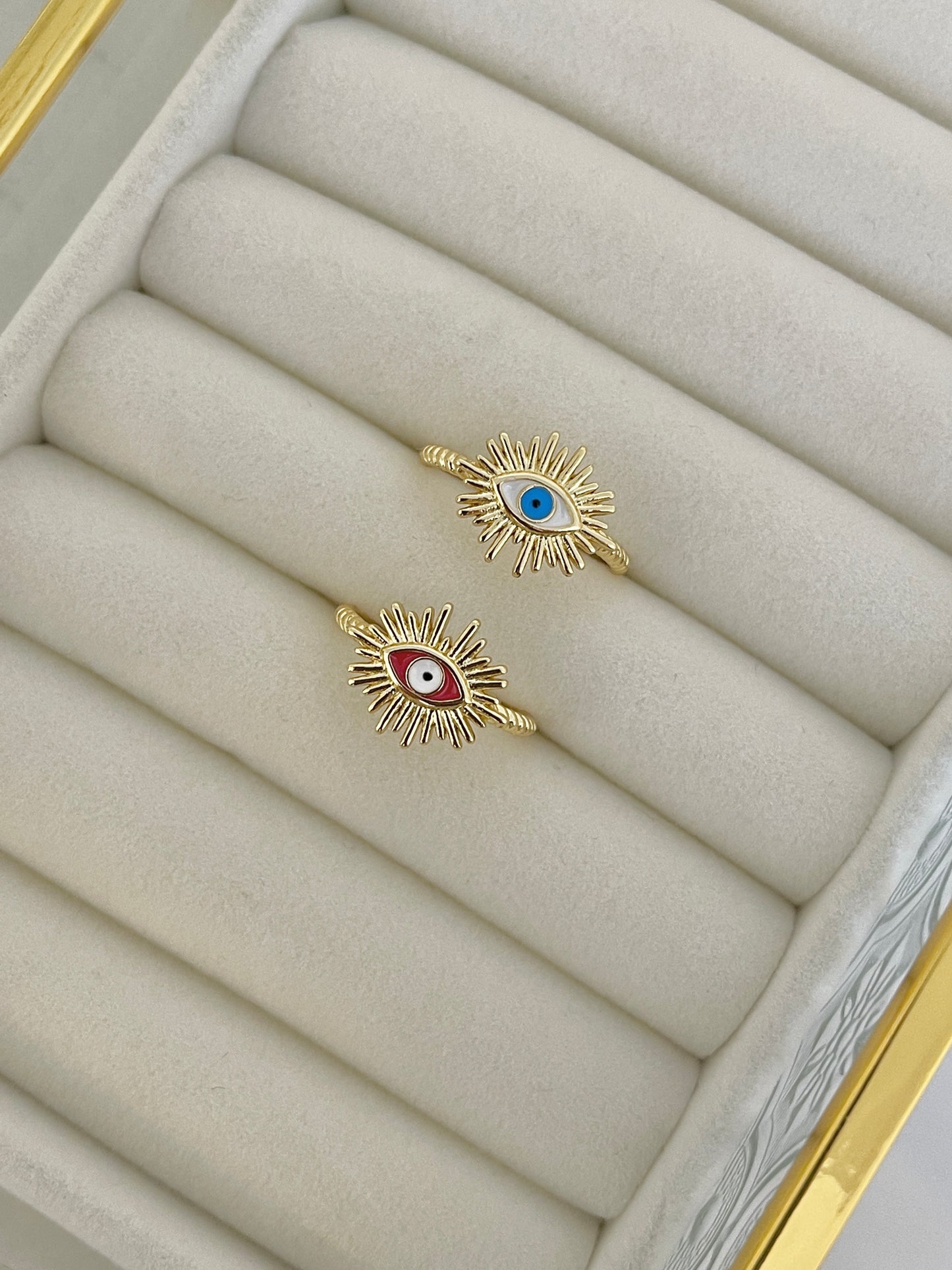 Evil eye ring