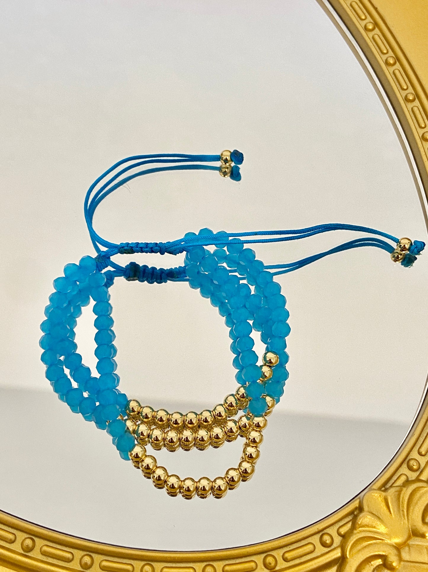 Crystals bead bracelet