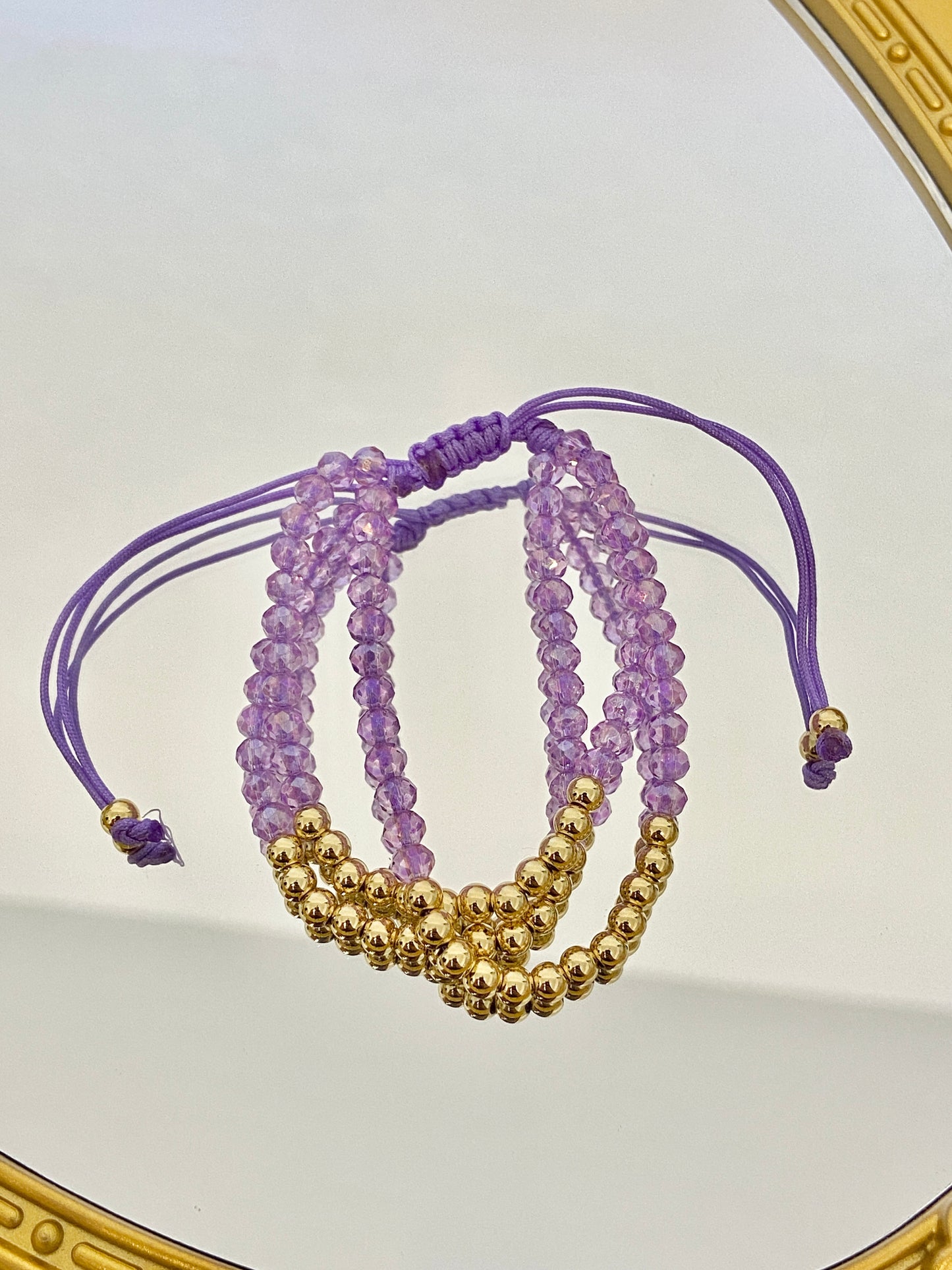 Crystals bead bracelet