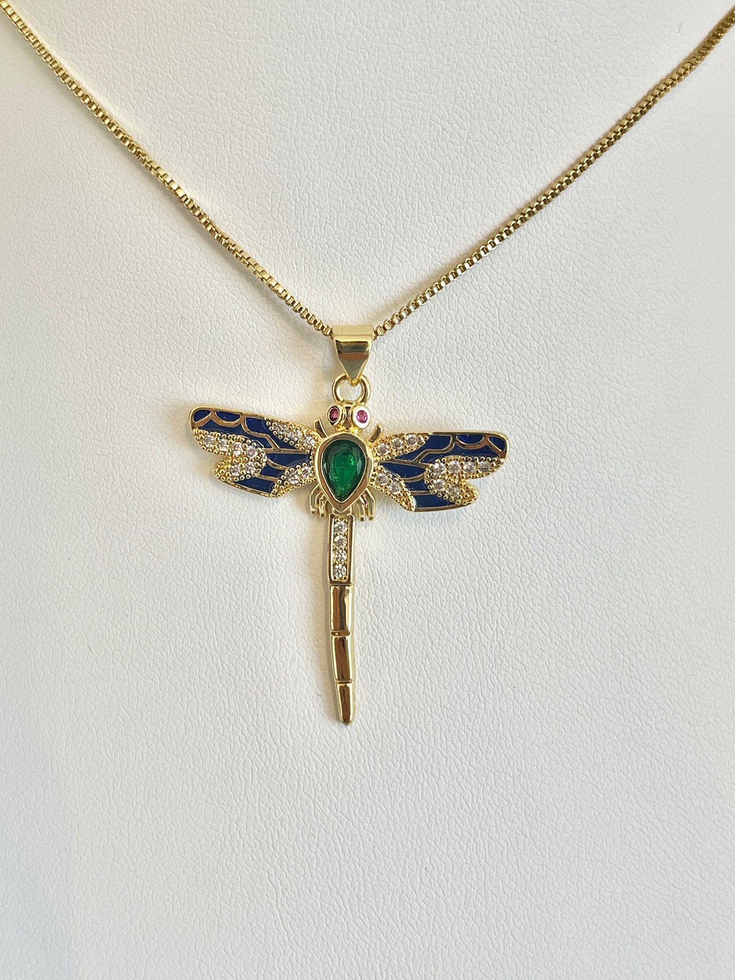 Dragonfly necklace