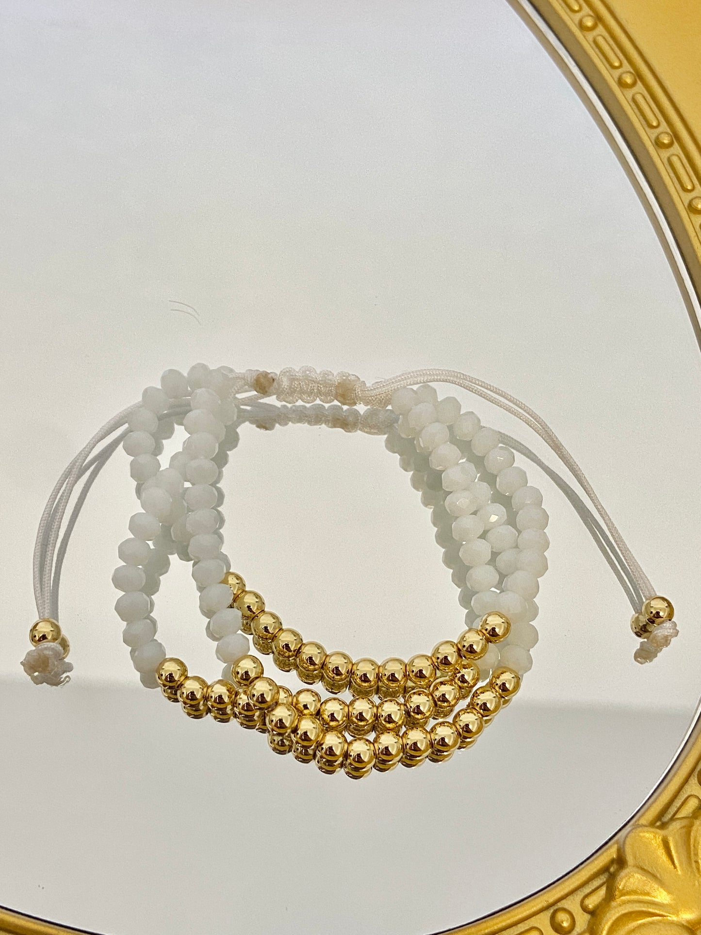 Crystals bead bracelet
