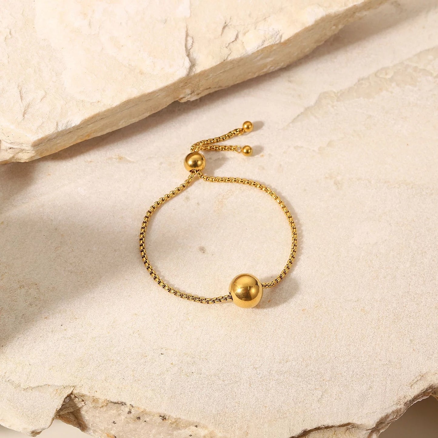 Ball adjustable bracelet