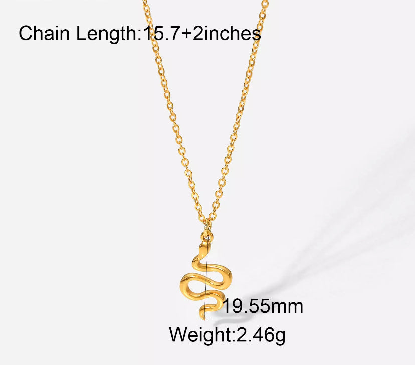 Snake necklace