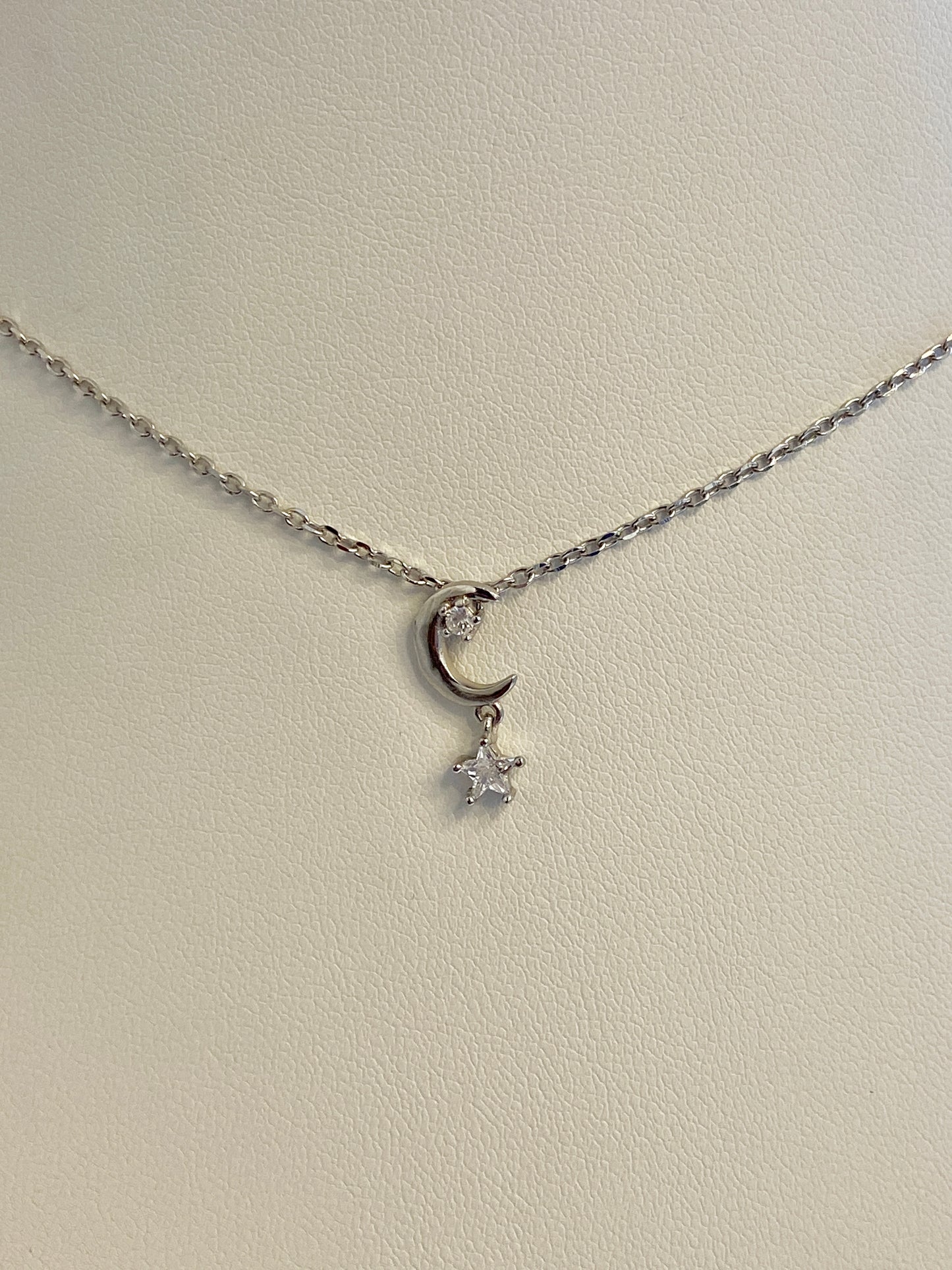 Stars and moon necklace