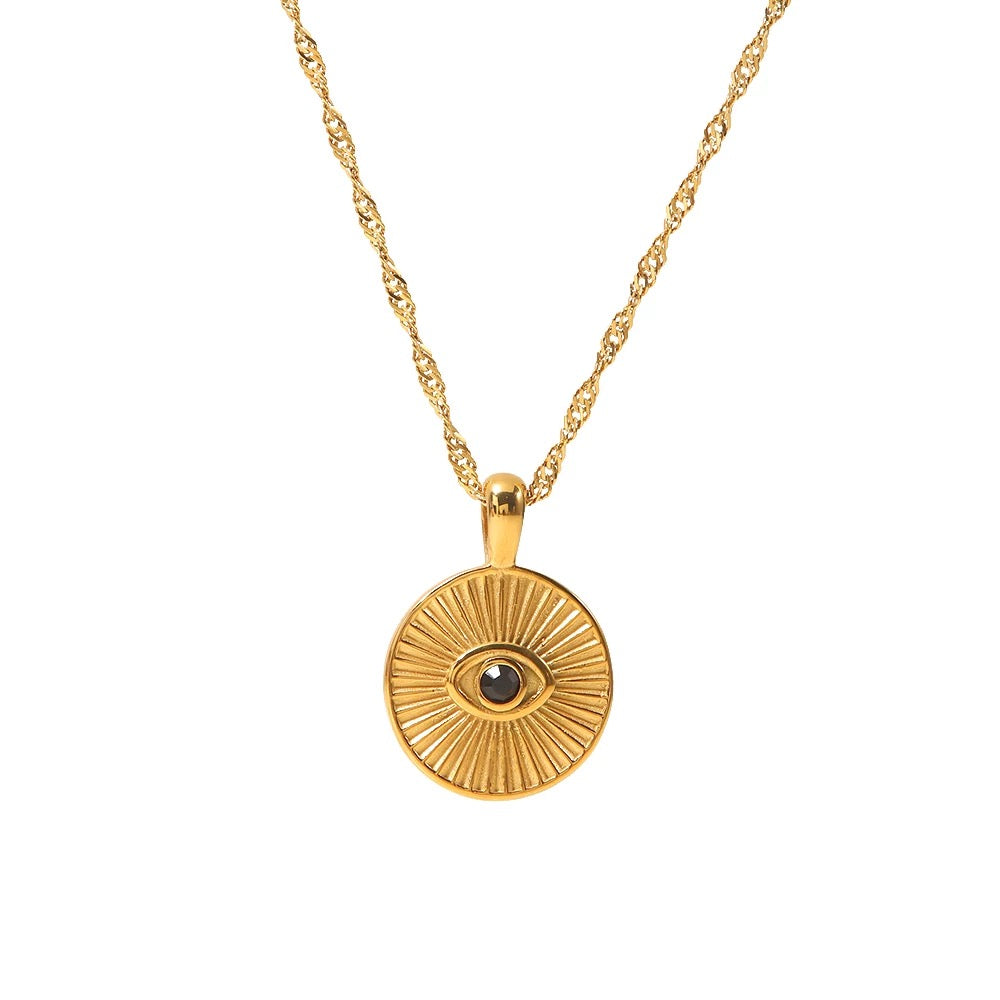Evil eye necklace
