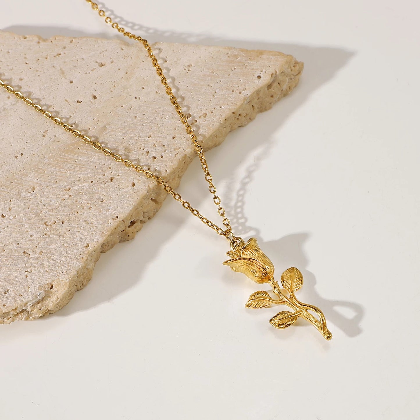 Rose necklace