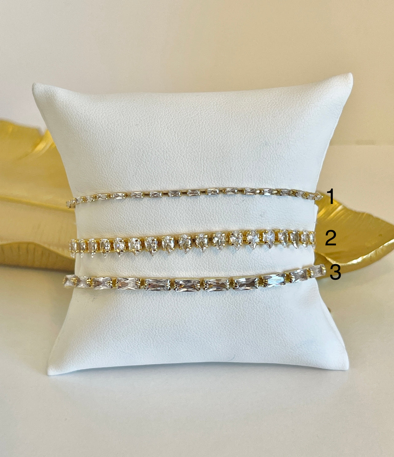 Cubic zirconia bracelet