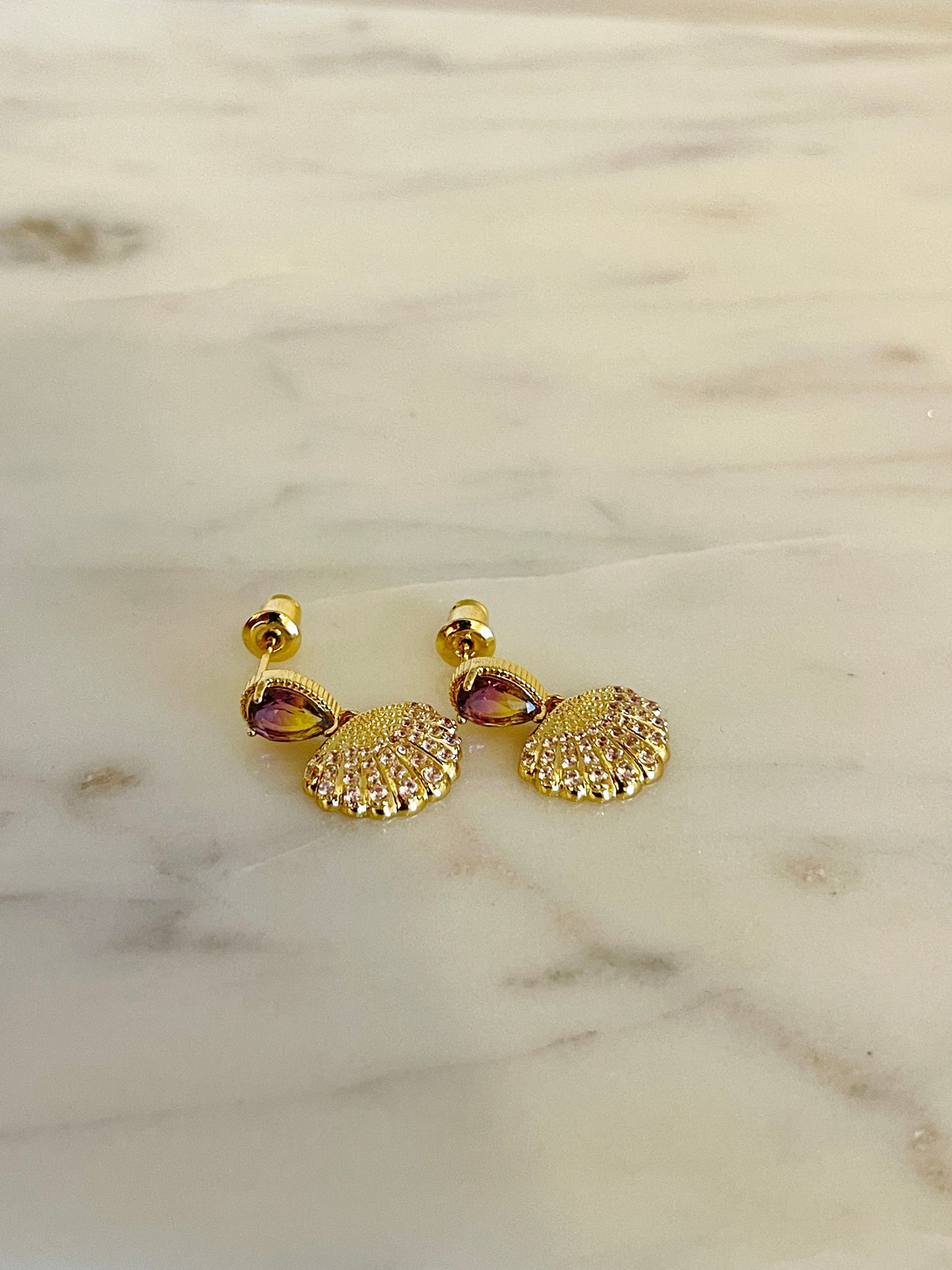 Tornasol stud earrings