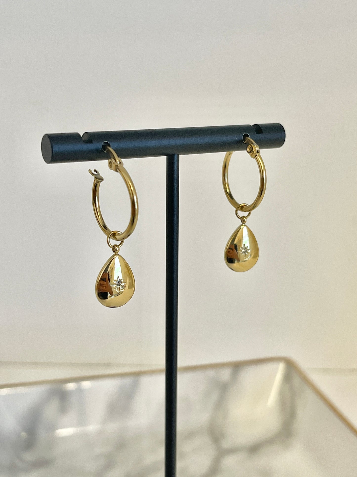Star earrings
