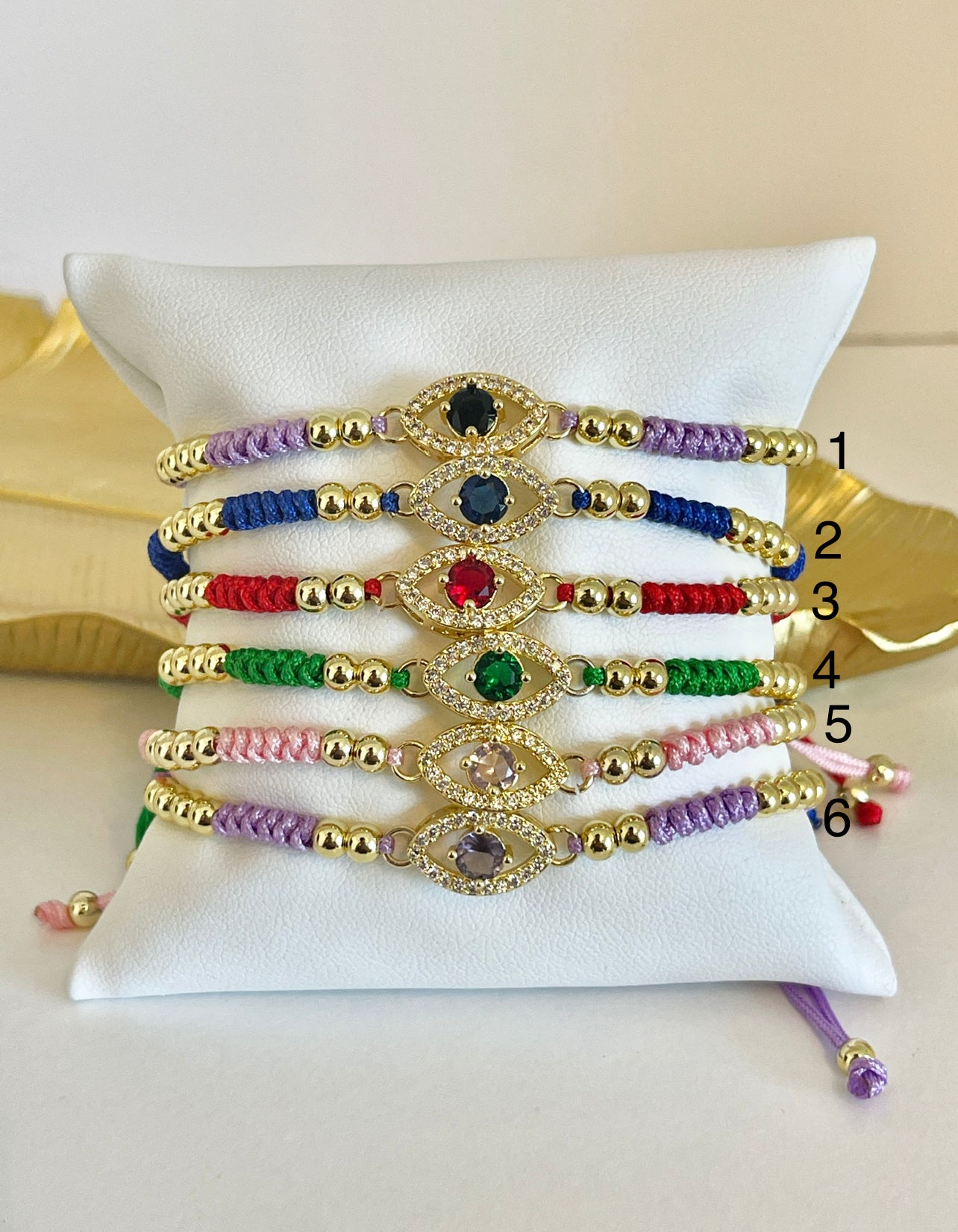 Evil eye bracelet